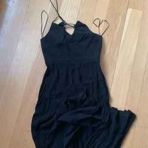 “1. State” | Size 4 black wide leg jumpsuit